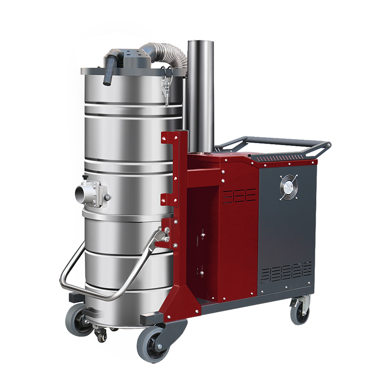 沧州坦洁380V 双桶手动反吹工业吸尘器X8系列